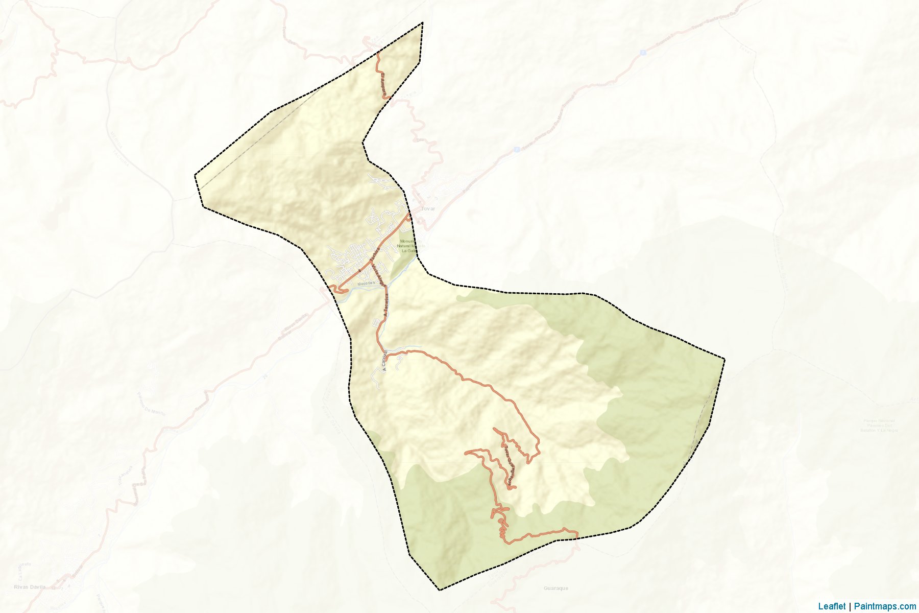 Tovar (Mérida) Haritası Örnekleri-2