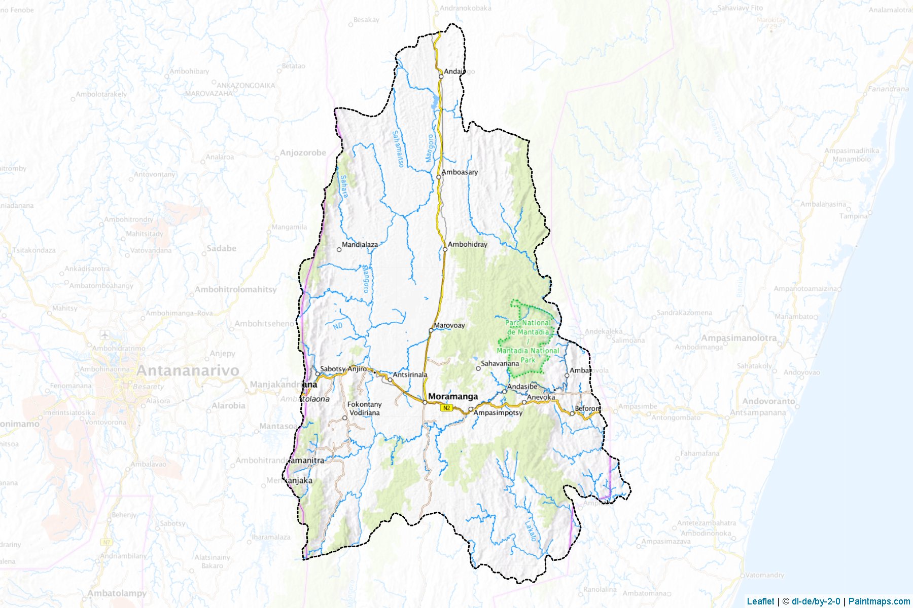 Moramanga (Toamasina) Map Cropping Samples-1