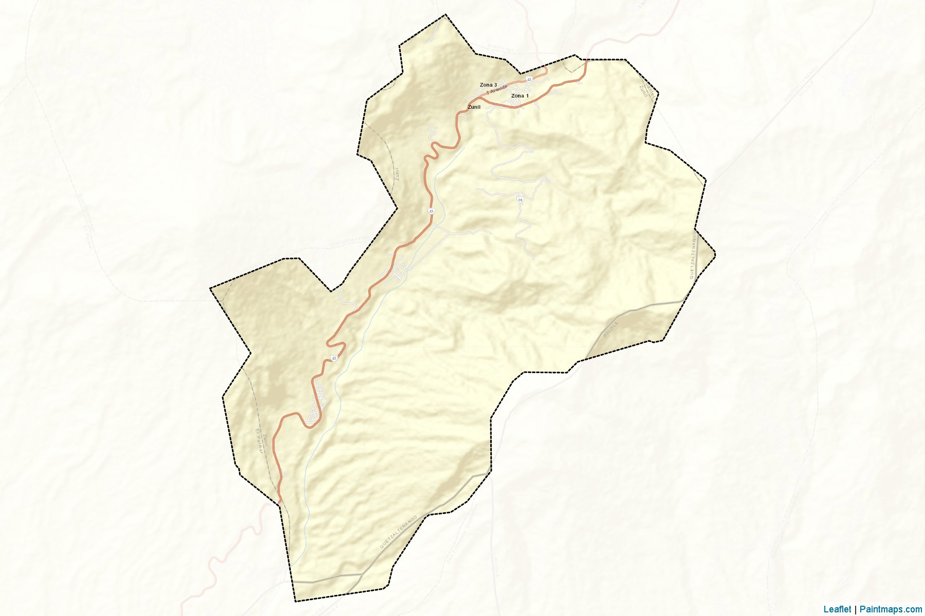 Zunil (Quezaltenango) Map Cropping Samples-2