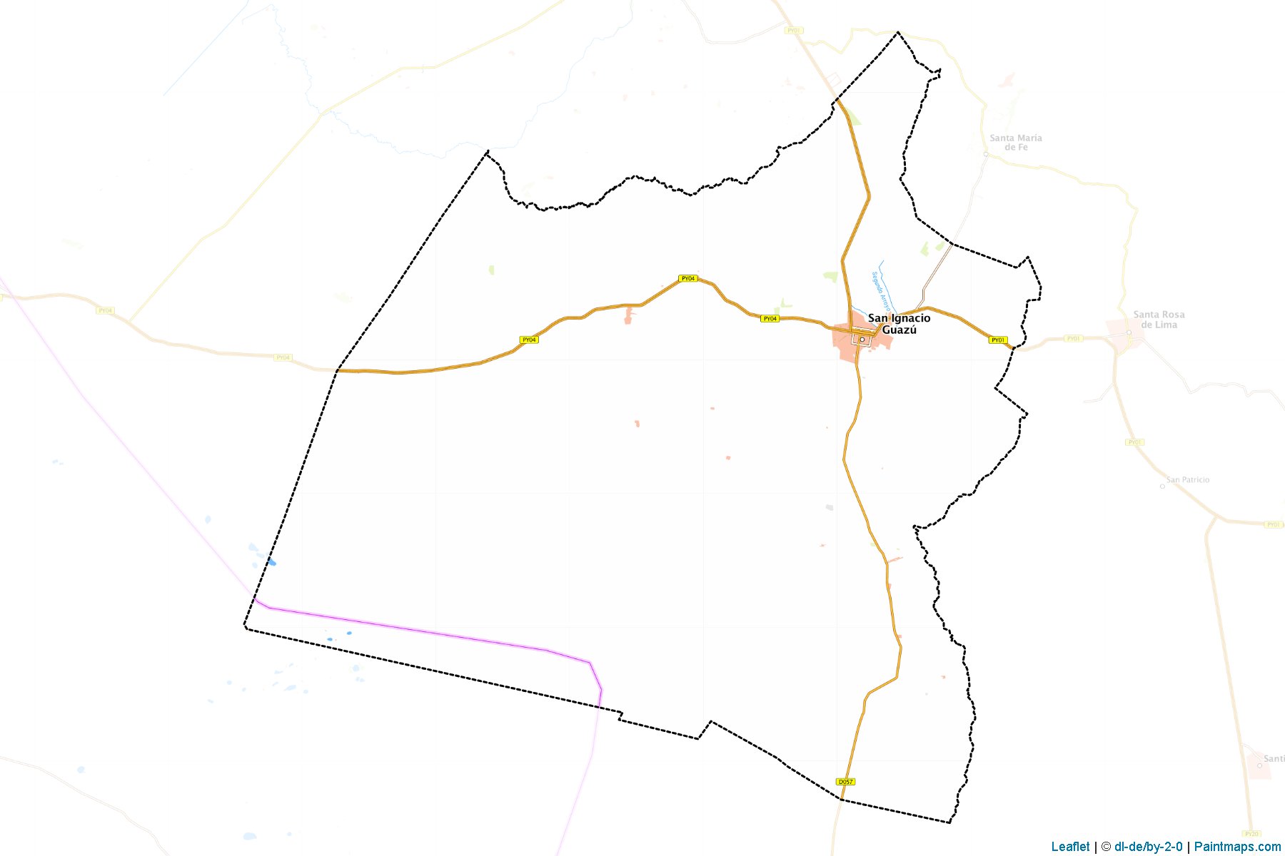 San Ignacio (Misiones) Haritası Örnekleri-1