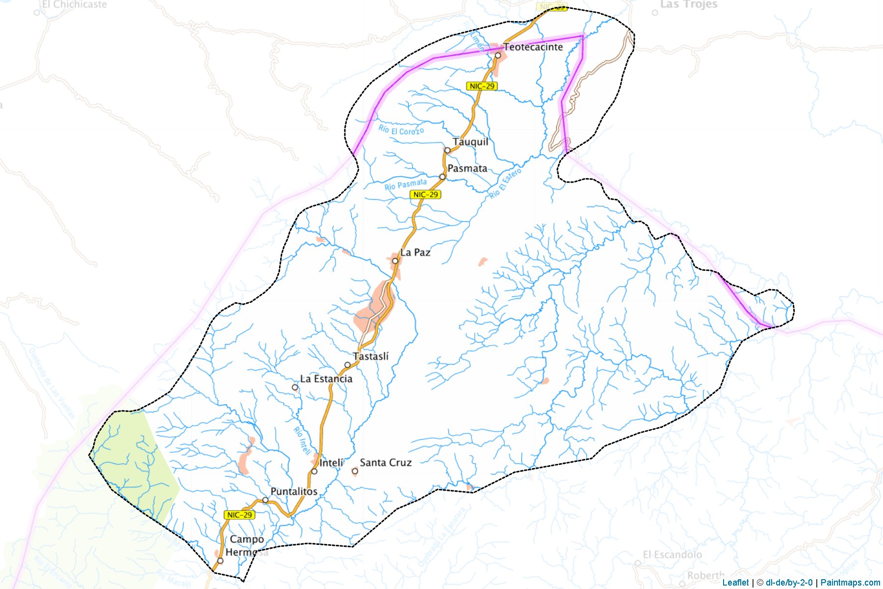 Muestras de recorte de mapas Jalapa (Nueva Segovia)-1