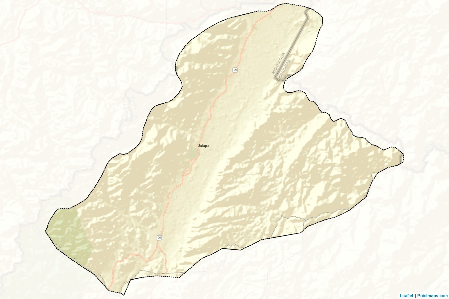 Muestras de recorte de mapas Jalapa (Nueva Segovia)-2