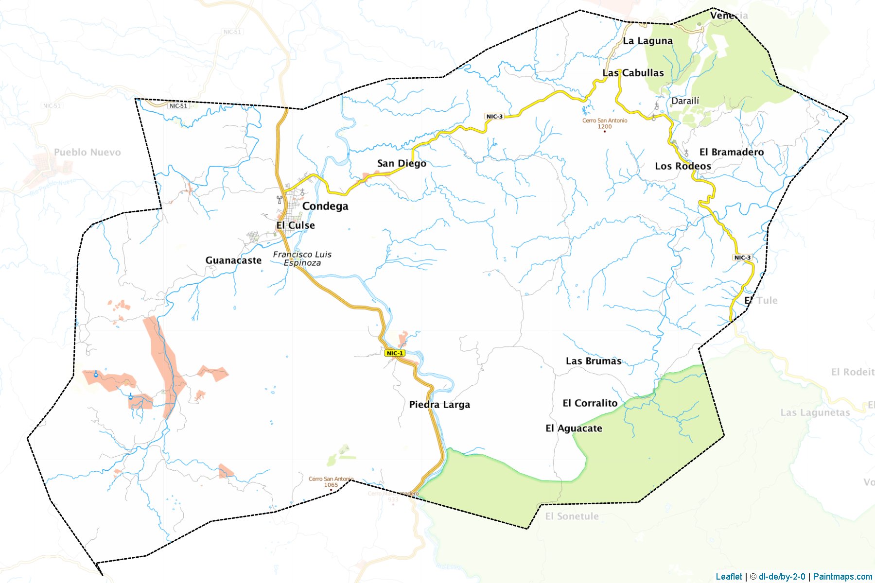 Muestras de recorte de mapas Condega (Estelí)-1