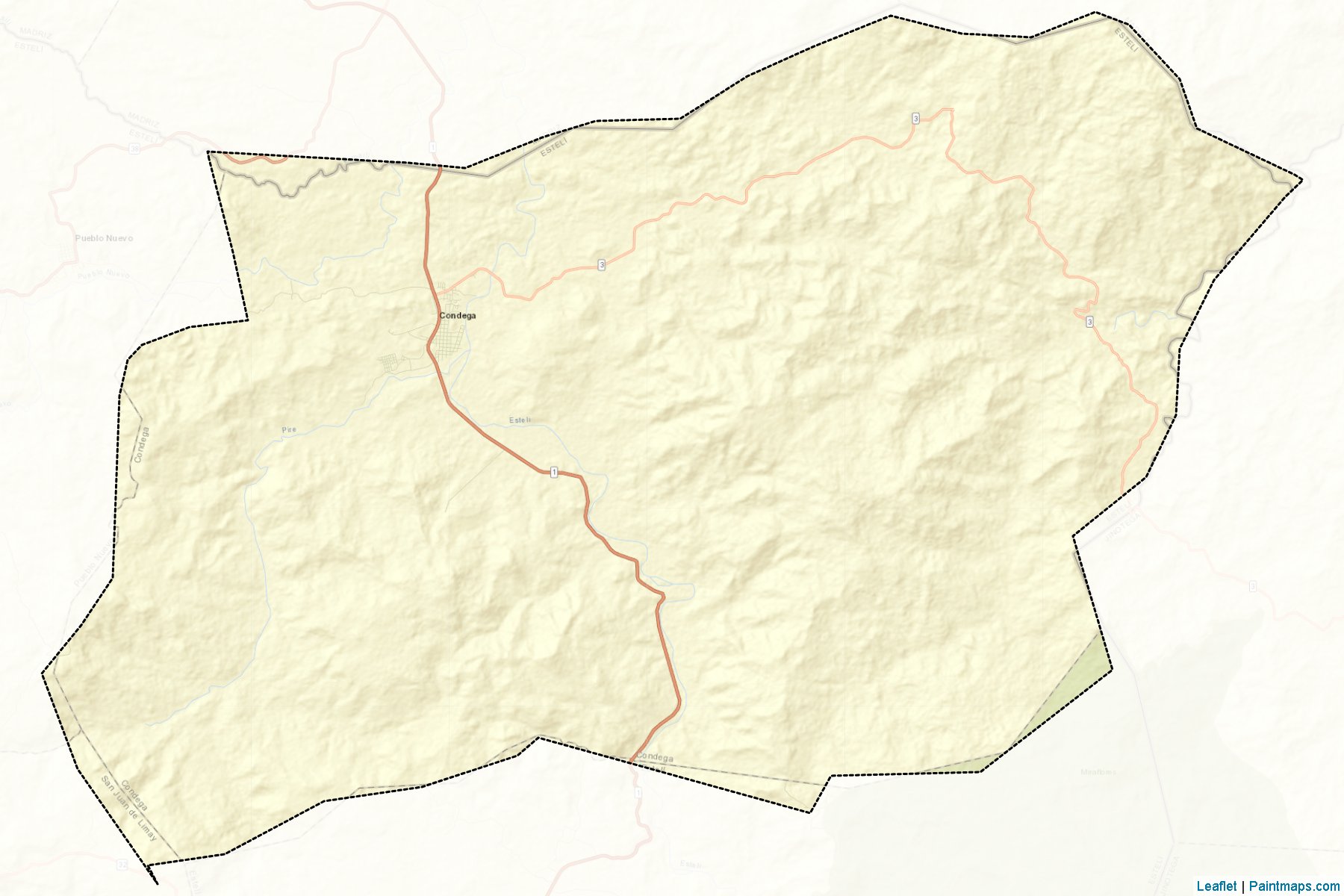 Muestras de recorte de mapas Condega (Estelí)-2