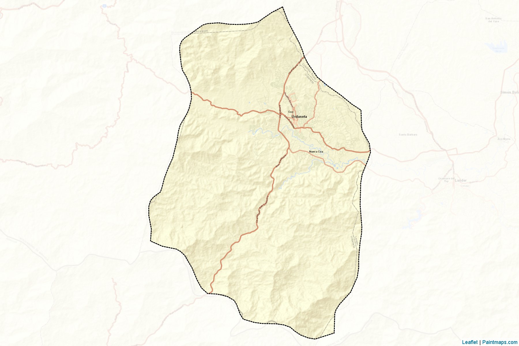 Muestras de recorte de mapas Urdaneta (Miranda)-2