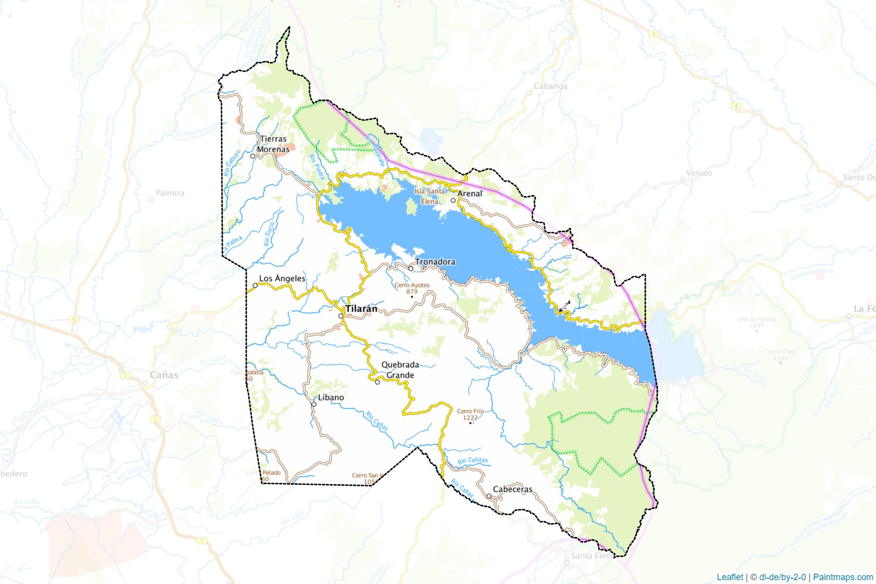 Tilaran (Guanacaste) Map Cropping Samples-1