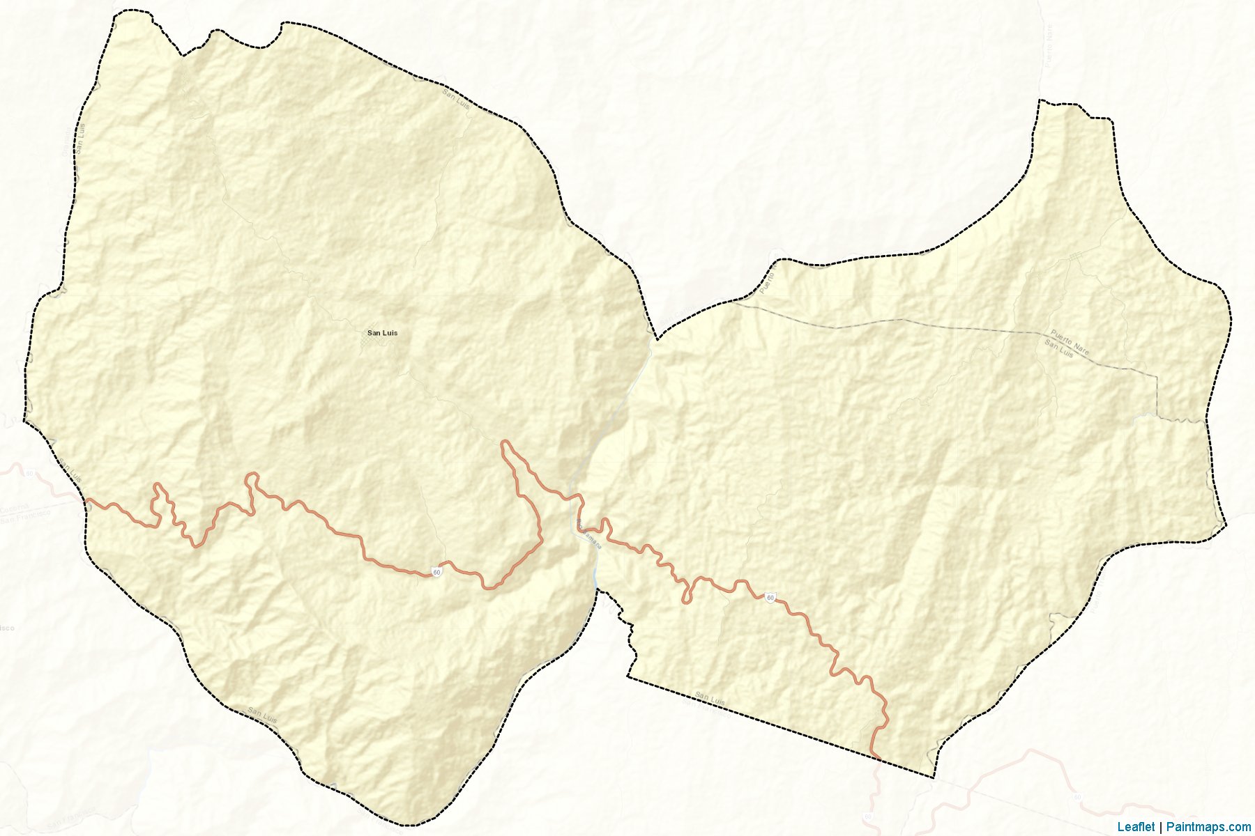 Muestras de recorte de mapas San Luis (Antioquia)-2