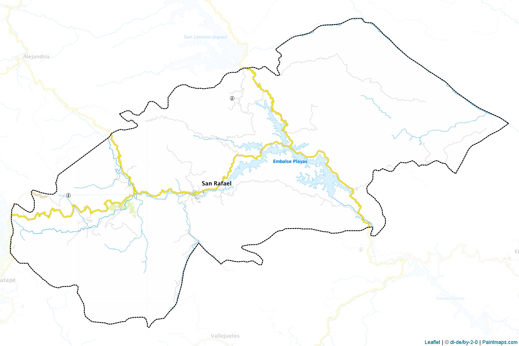 San Rafael (Antioquia) Map Cropping Samples-1