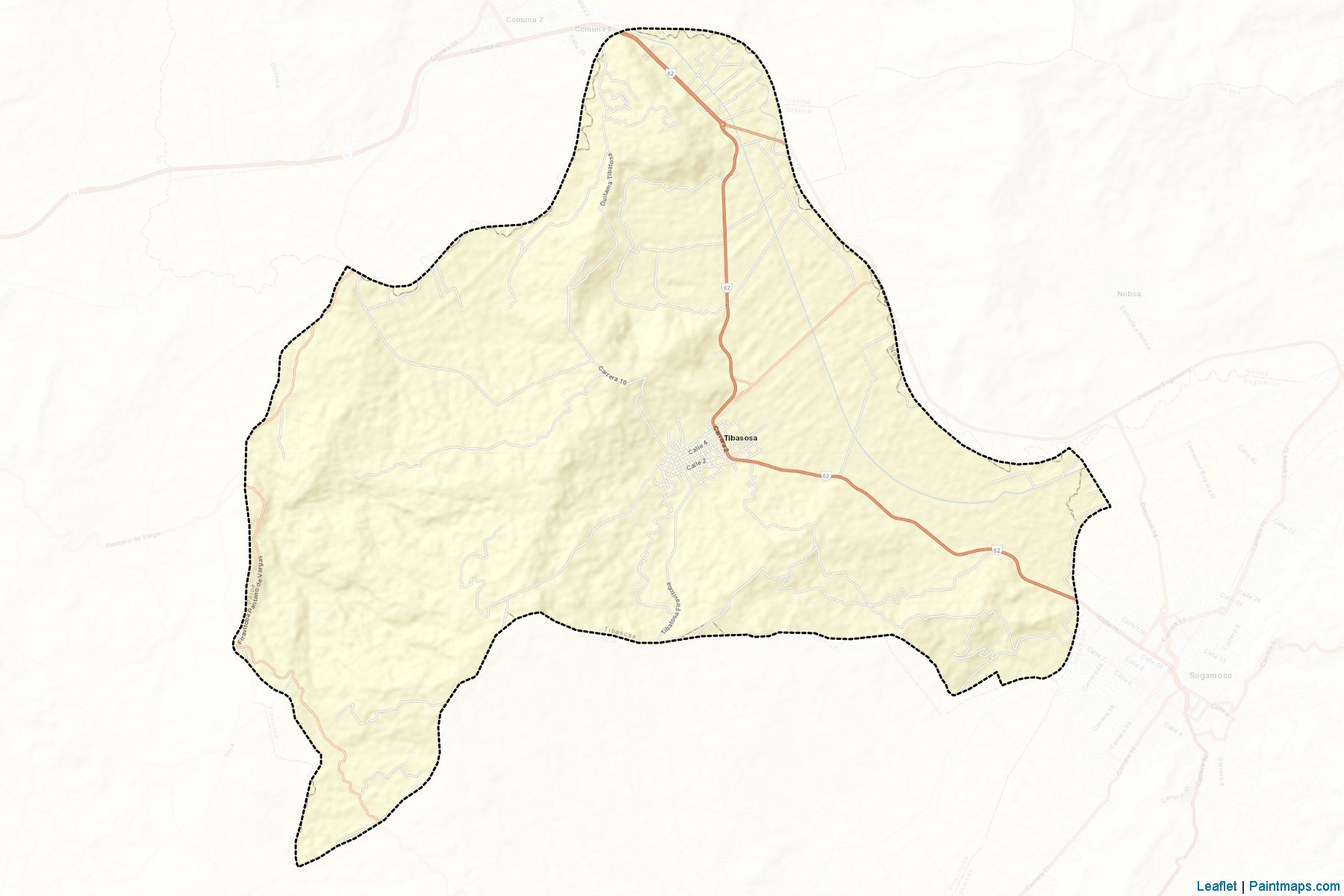 Muestras de recorte de mapas Tibasosa (Boyacá)-2