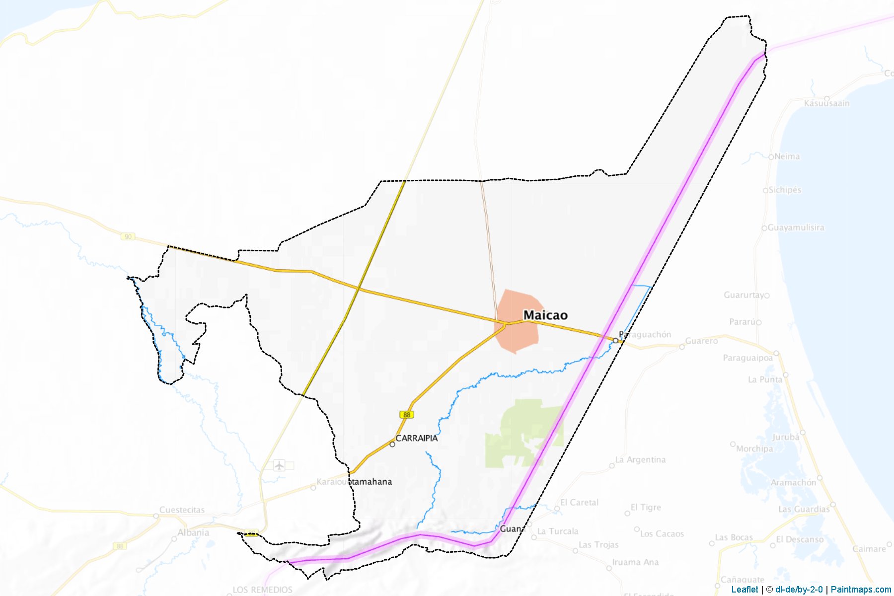 Maicao (La Guajira) Map Cropping Samples-1