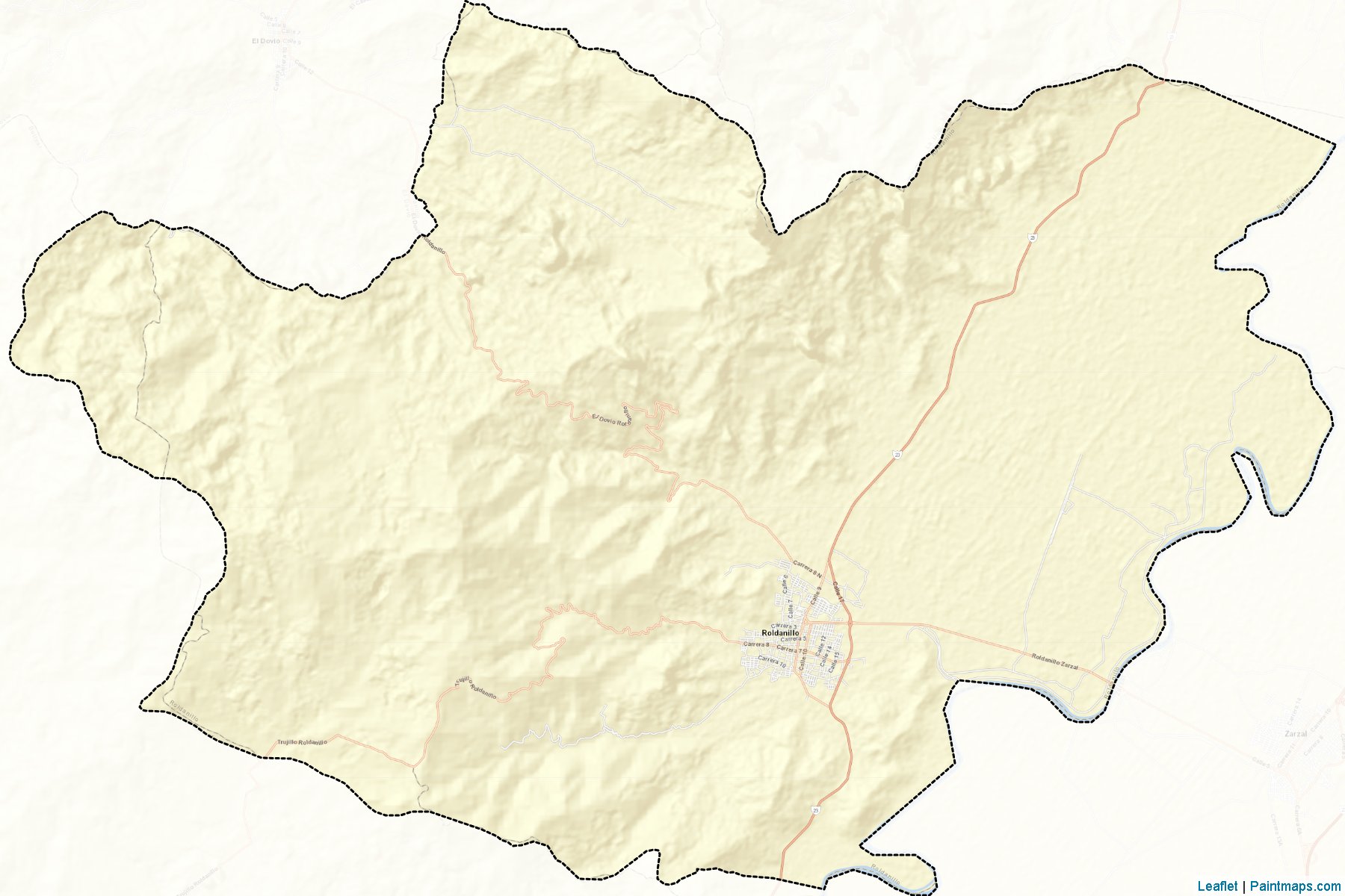 Roldanillo (Valle del Cauca) Map Cropping Samples-2