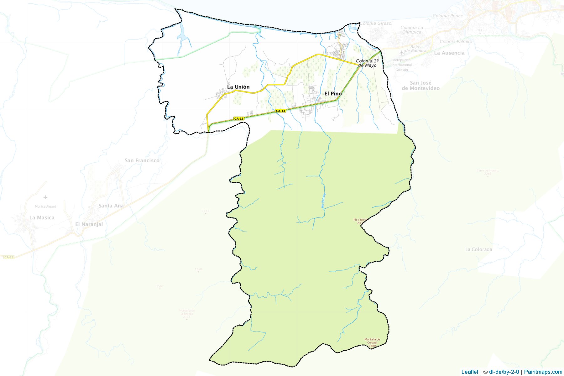 Muestras de recorte de mapas El Porvenir (Atlántida)-1