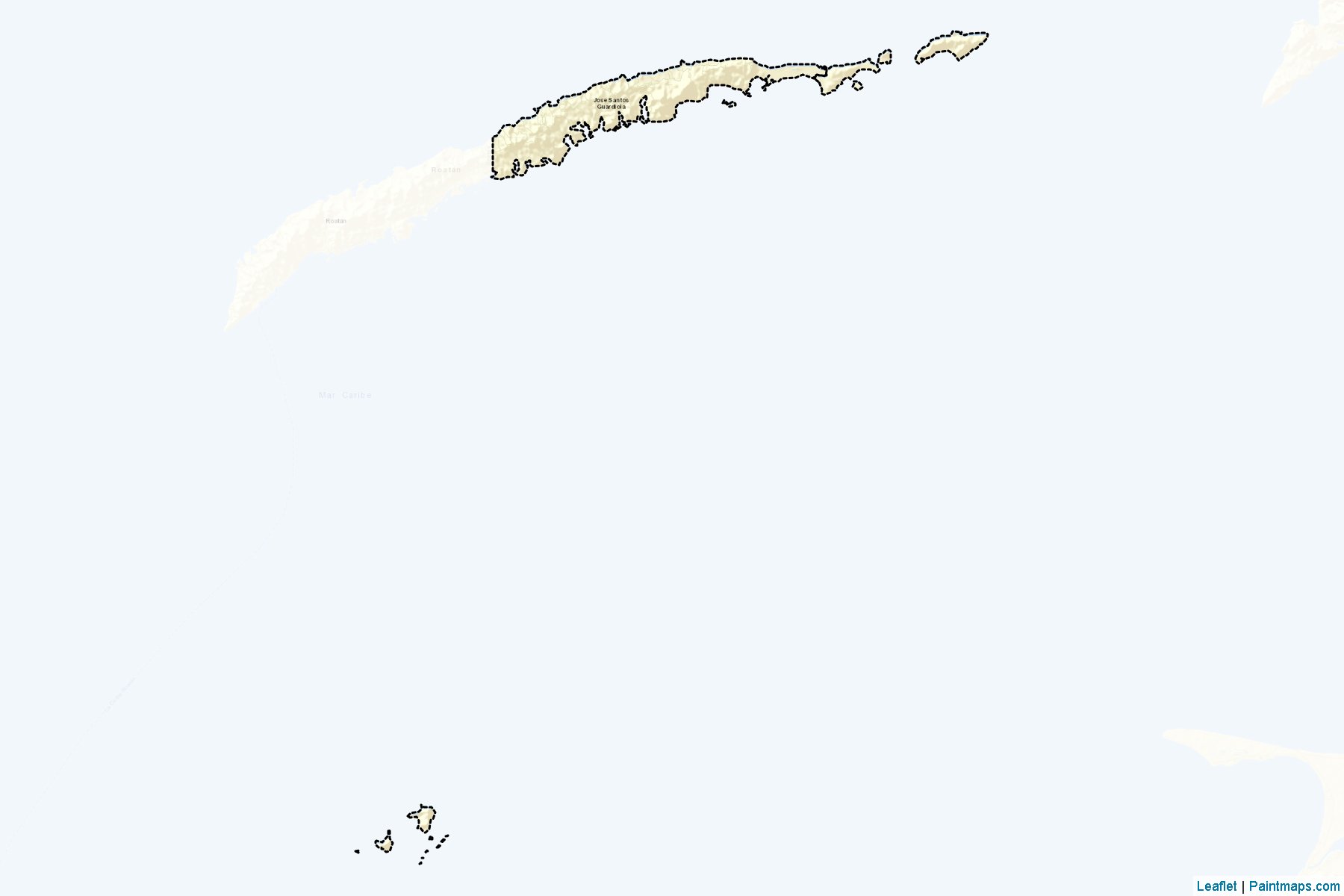 Muestras de recorte de mapas Jose Santos Guardiola (Islas de la Bahía)-2