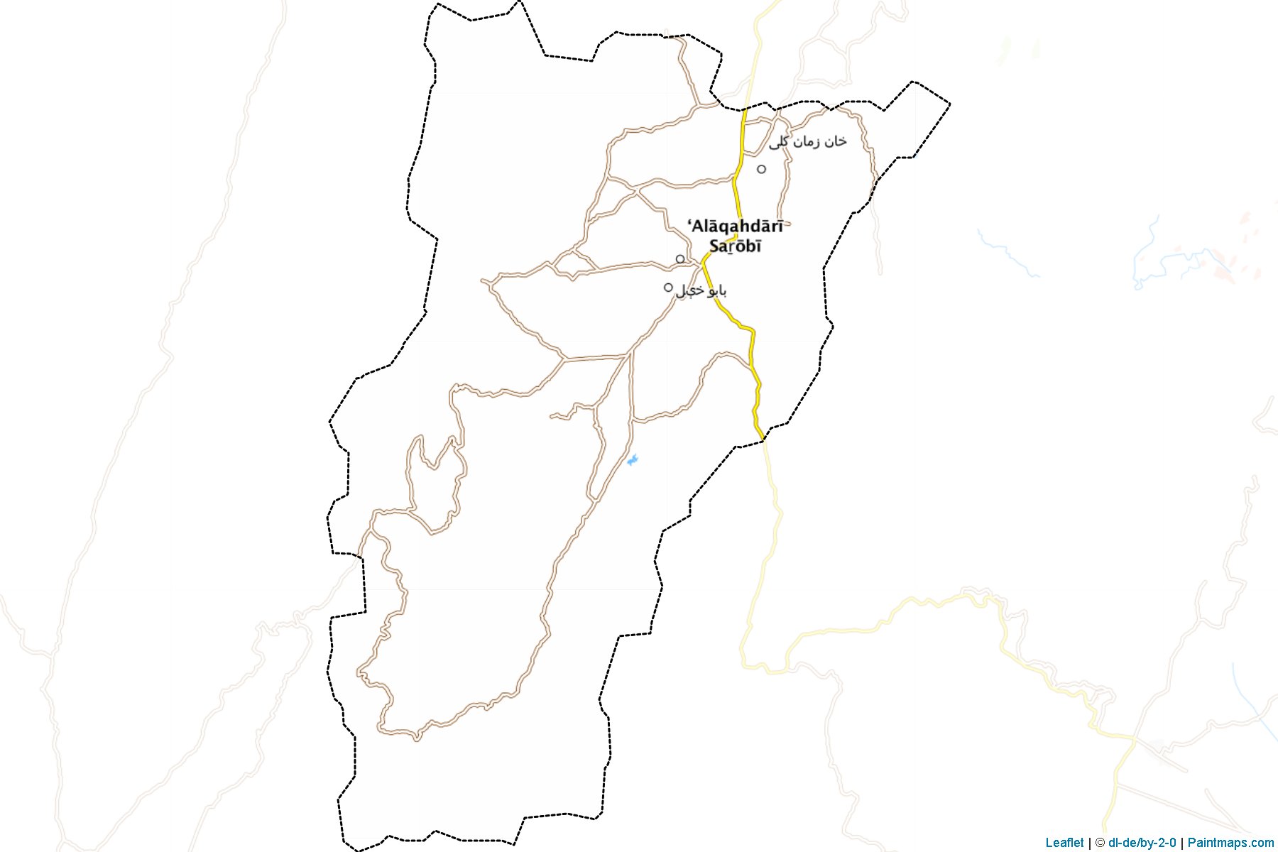 Sarobi (Paktika) Map Cropping Samples-1