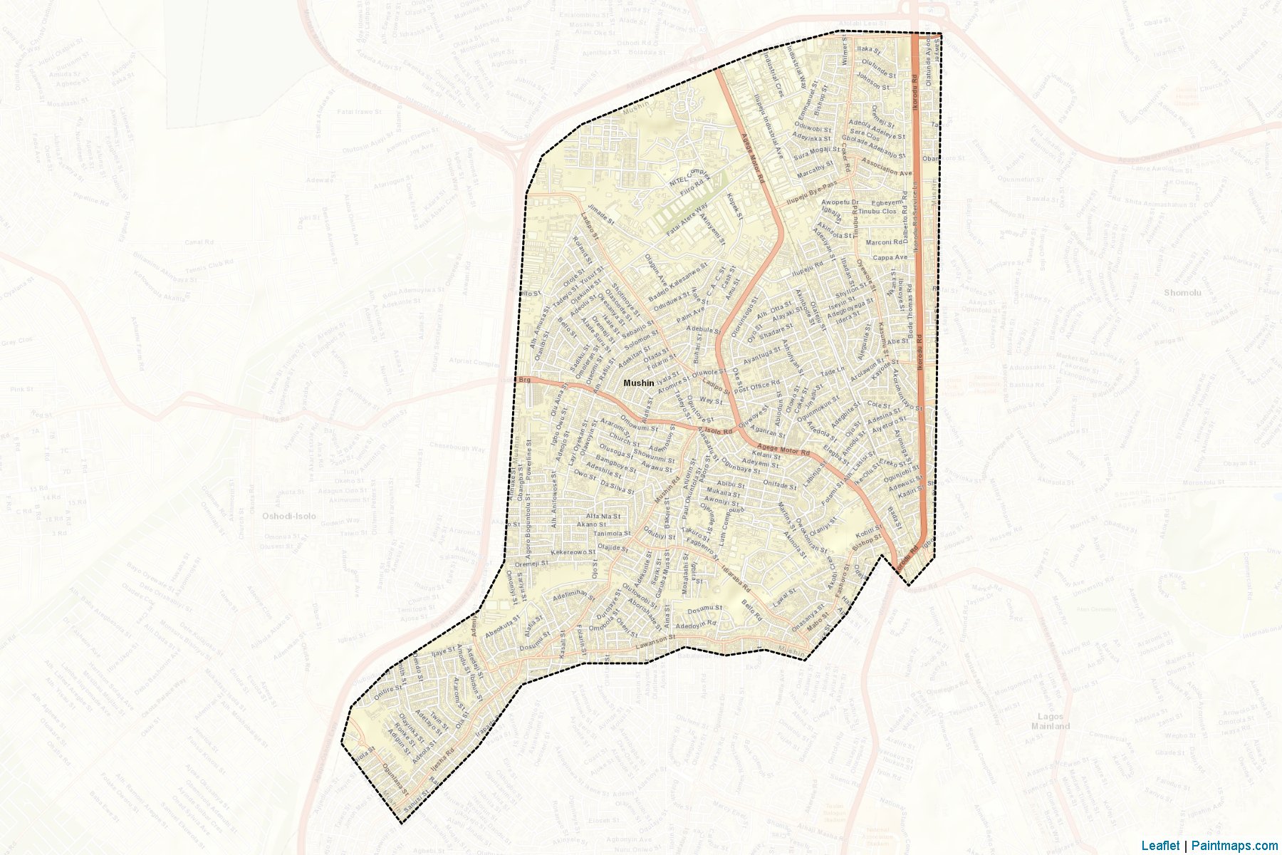 Mushin (Lagos) Map Cropping Samples-2