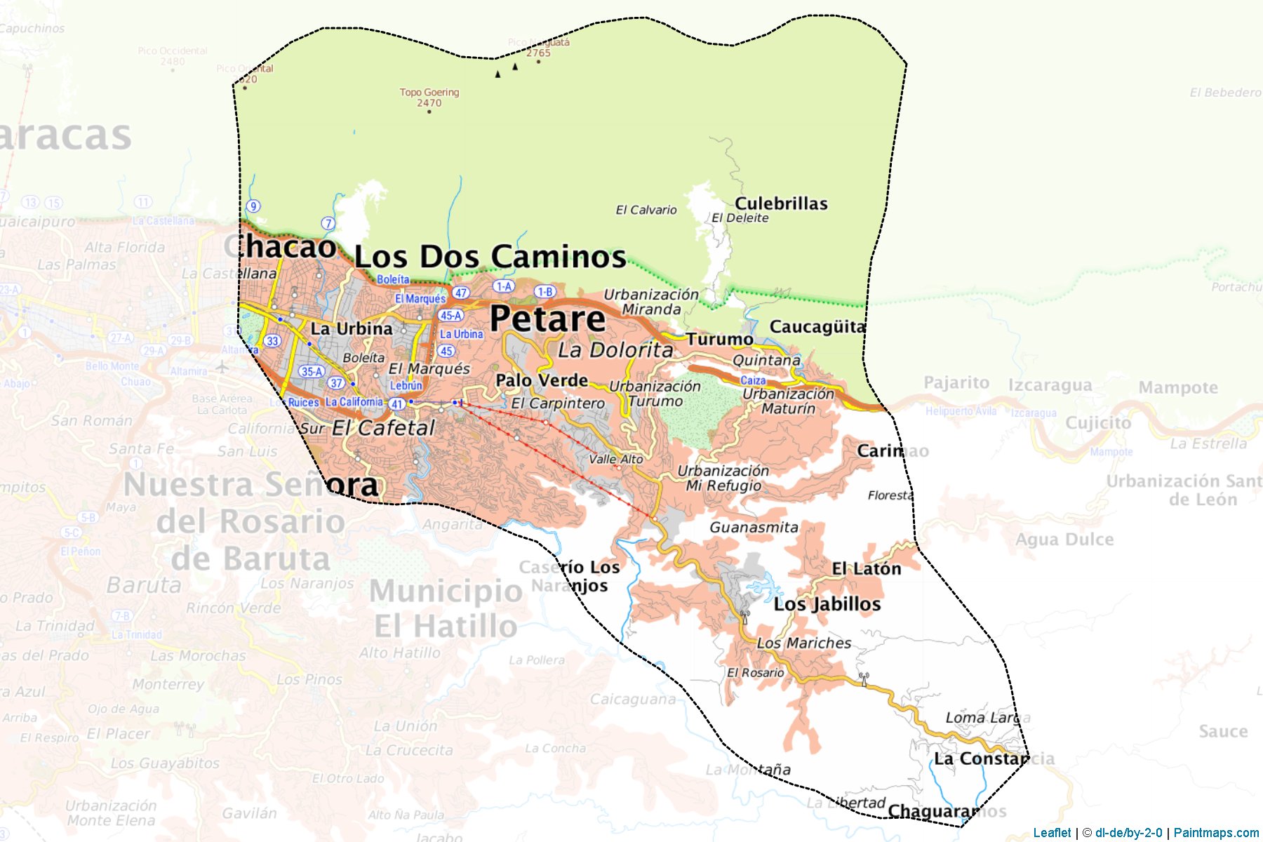 Muestras de recorte de mapas Sucre (Miranda)-1