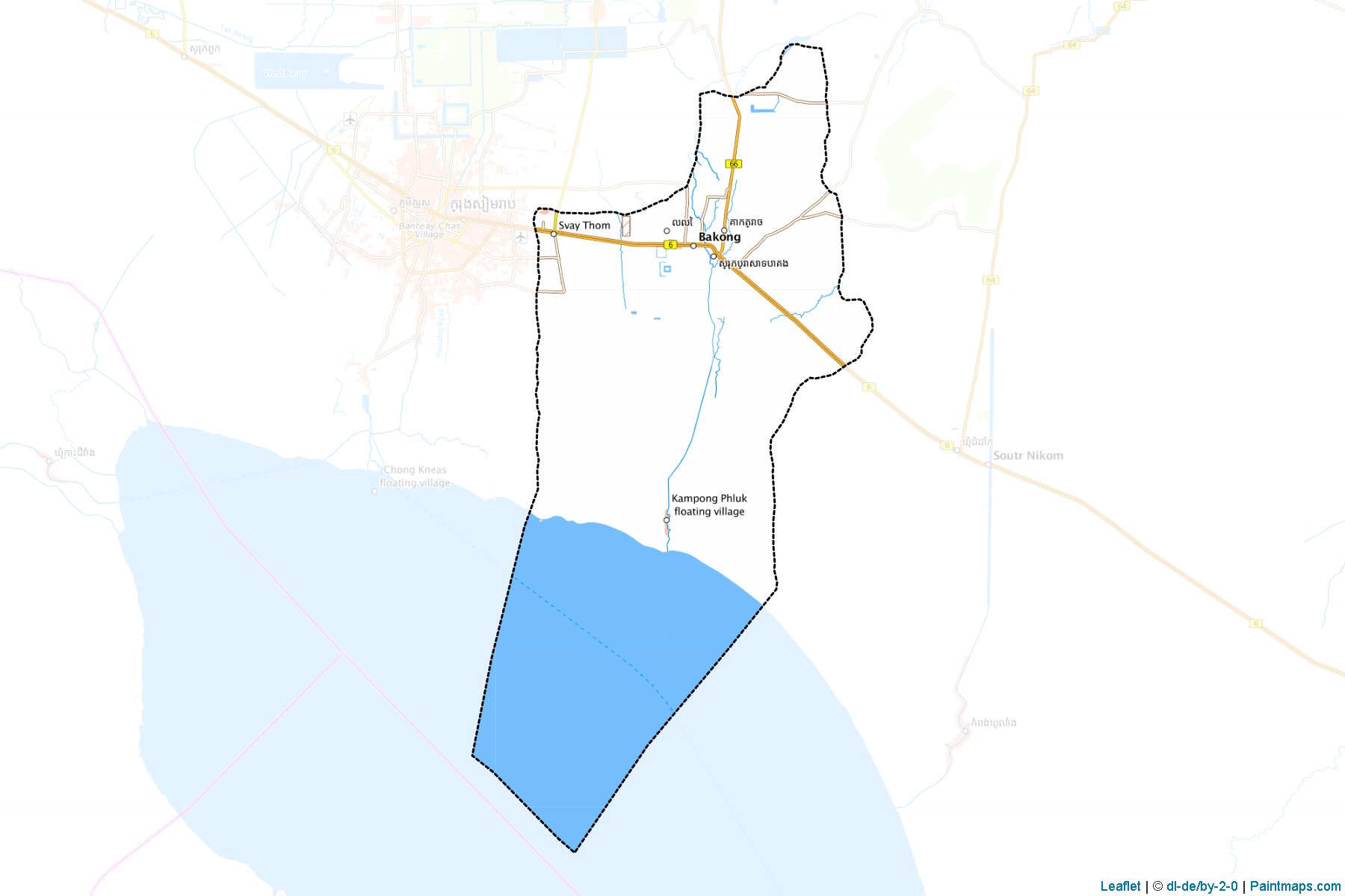 Muestras de recorte de mapas Prasat Bakong (Siemréab)-1