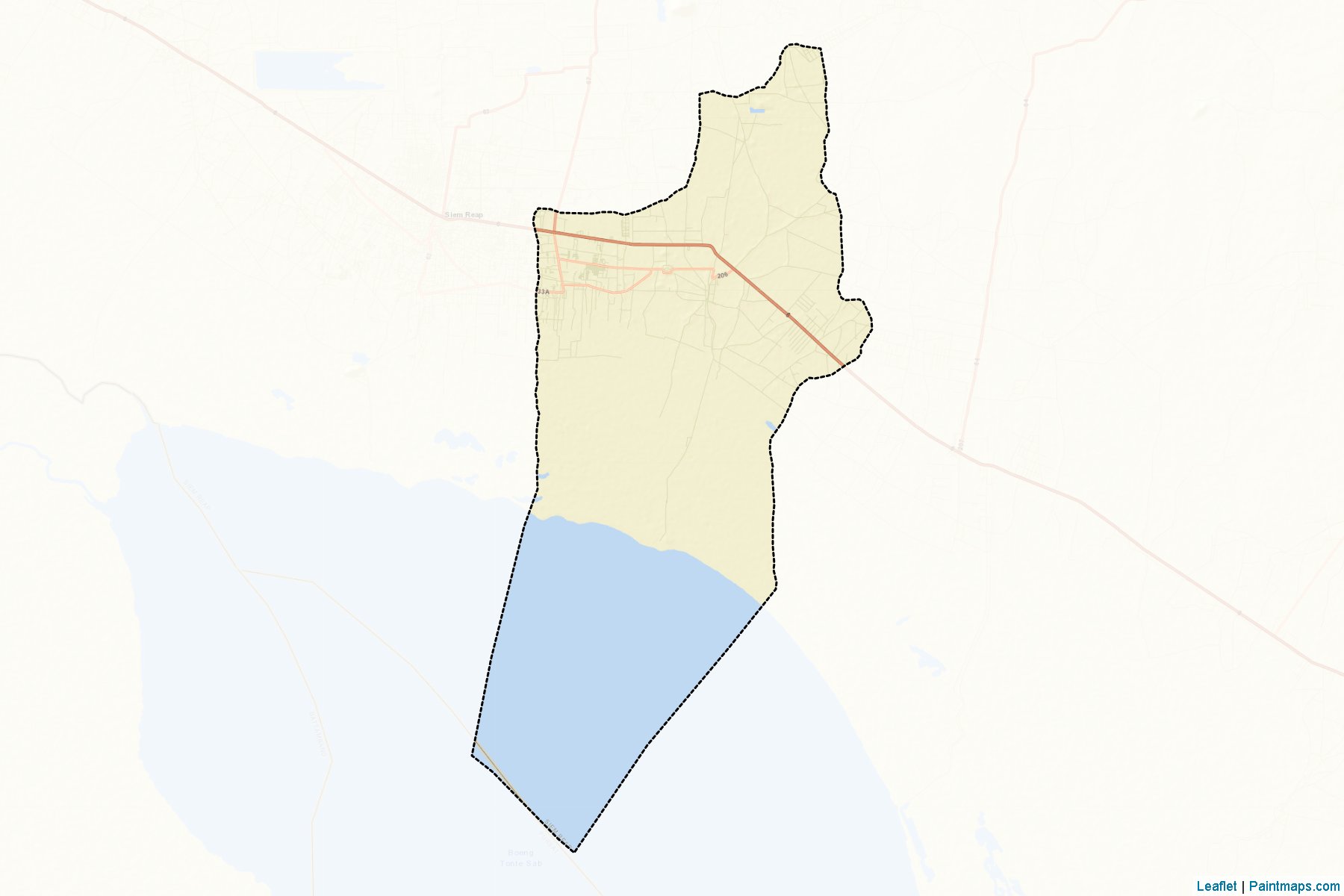 Muestras de recorte de mapas Prasat Bakong (Siemréab)-2