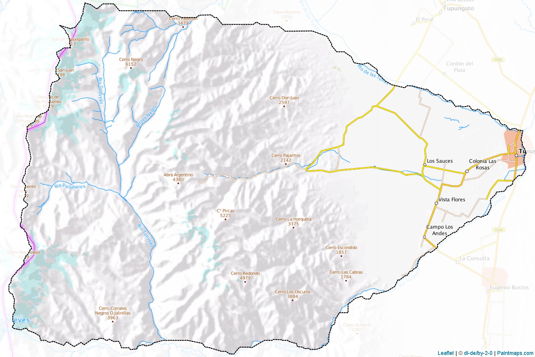 Tunuyán (Mendoza) Map Cropping Samples-1