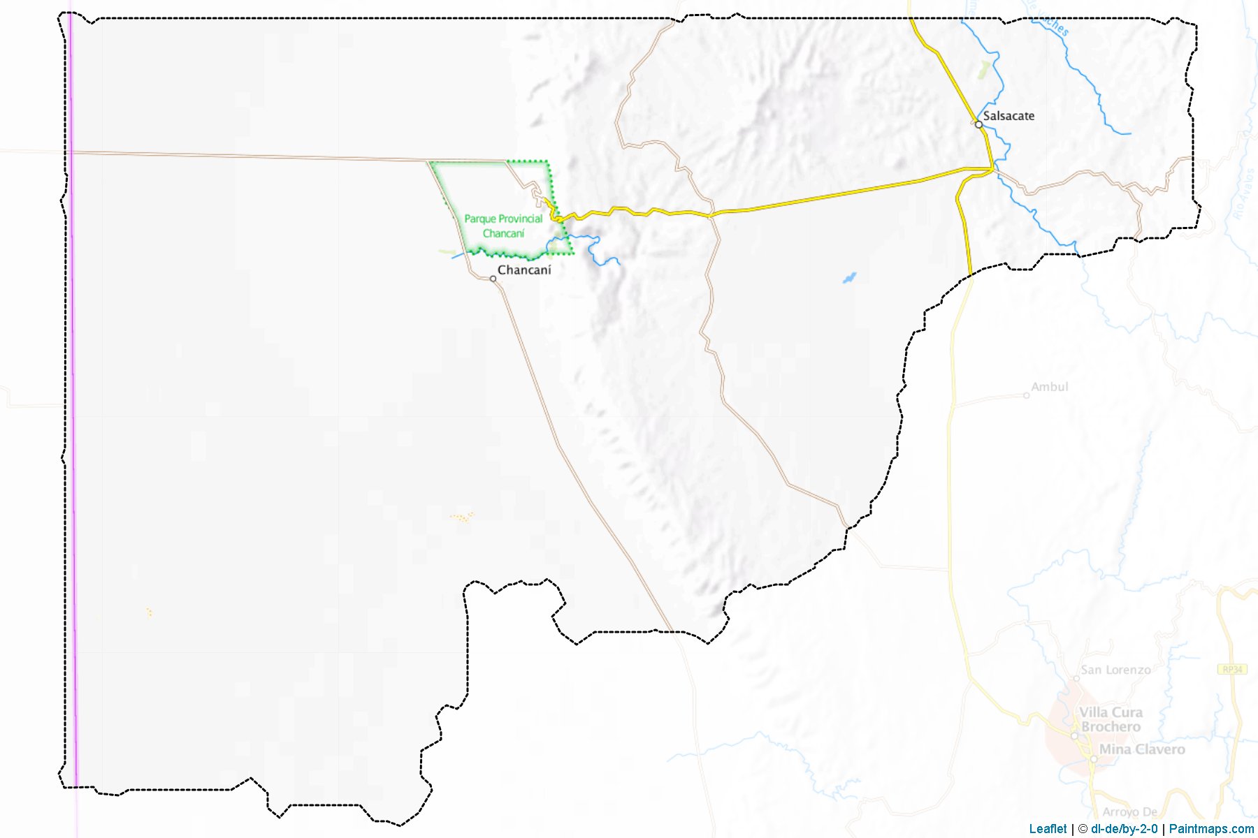 Muestras de recorte de mapas Pocho (Córdoba)-1