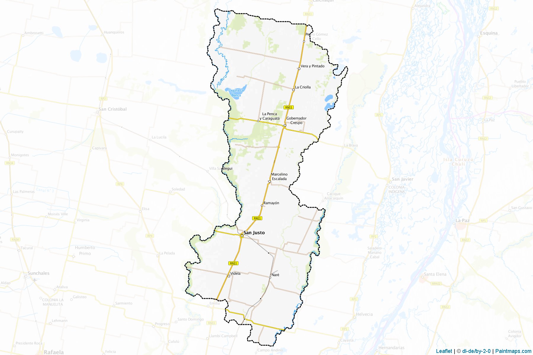 Muestras de recorte de mapas San Justo (Santa Fe)-1