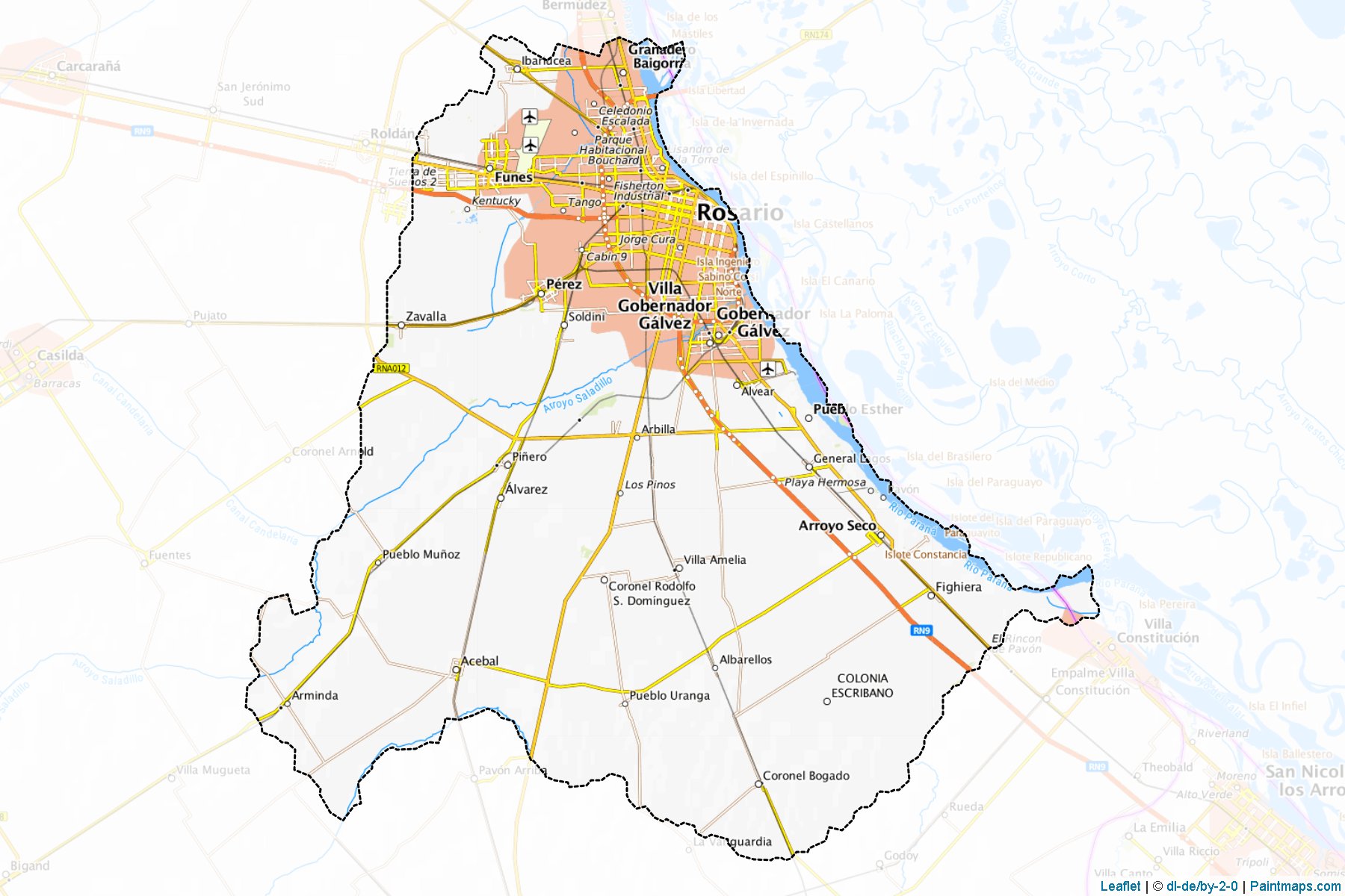 Muestras de recorte de mapas Rosario (Santa Fe)-1