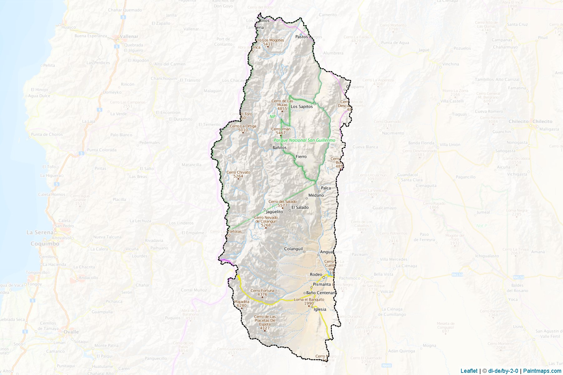 Muestras de recorte de mapas Iglesia (San Juan)-1