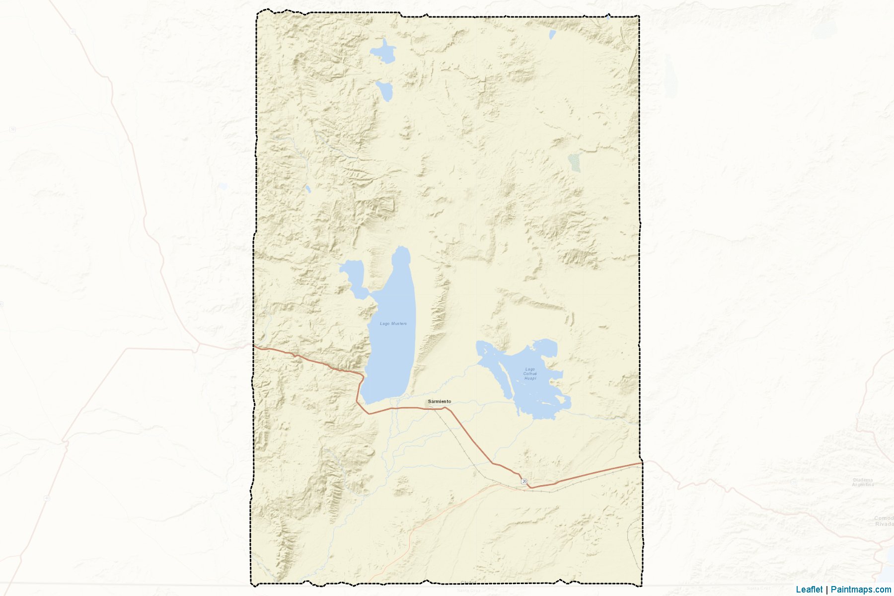 Sarmiento (Chubut) Map Cropping Samples-2