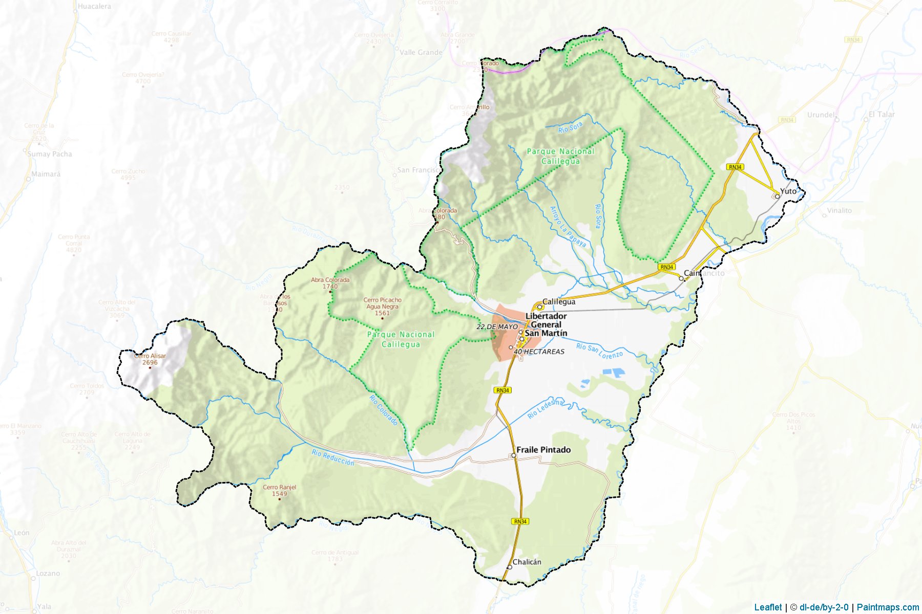 Muestras de recorte de mapas Ledesma (Jujuy)-1