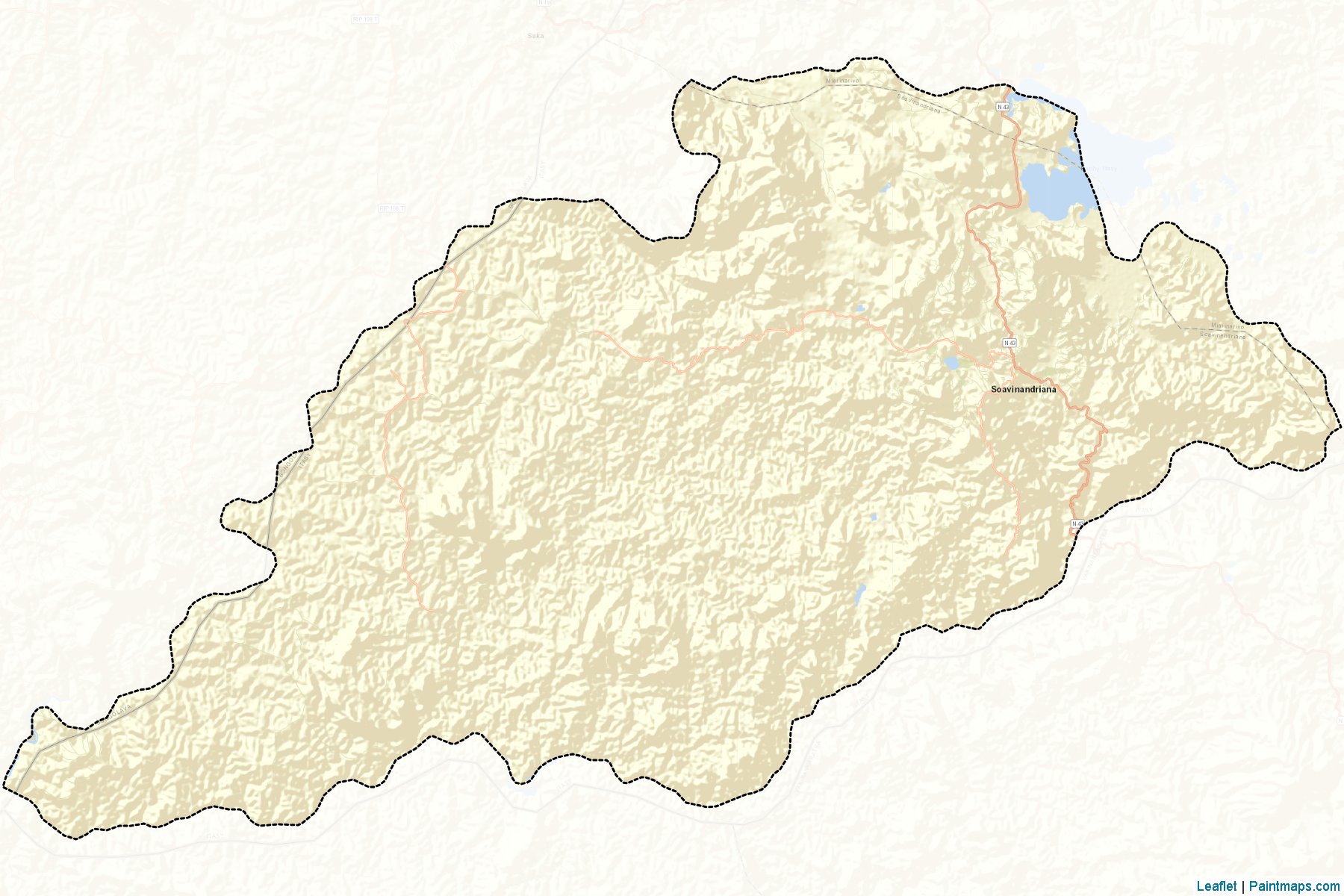 Soavinandriana (Antananarivo) Map Cropping Samples-2