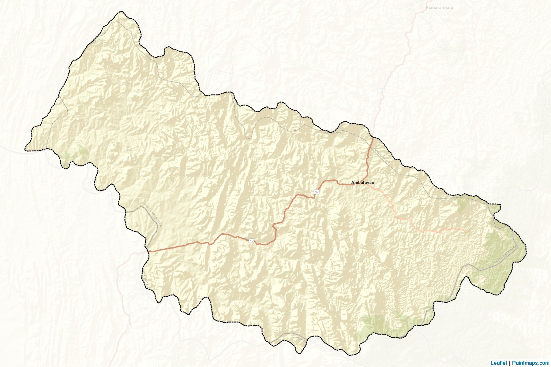 Ambalavao (Fianarantsoa) Map Cropping Samples-2