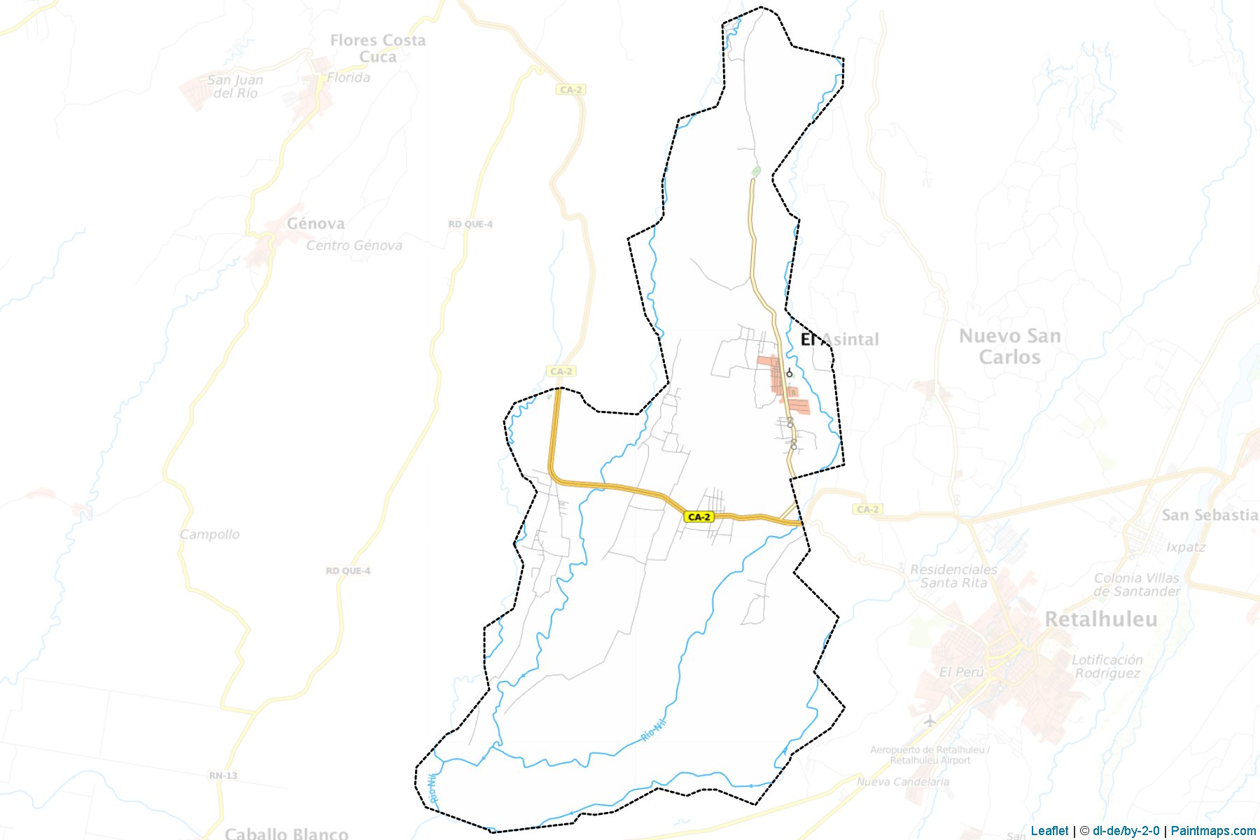 Muestras de recorte de mapas El Asintal (Retalhuleu)-1