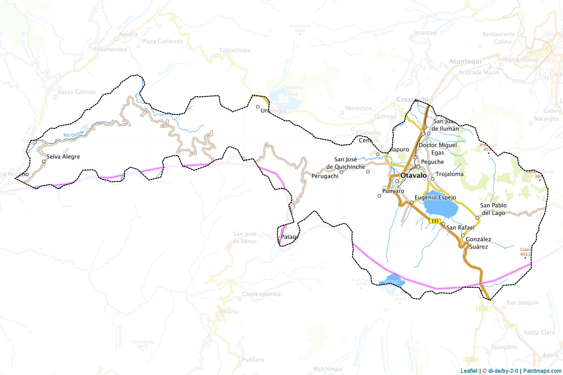 Otavalo (Imbabura) Map Cropping Samples-1