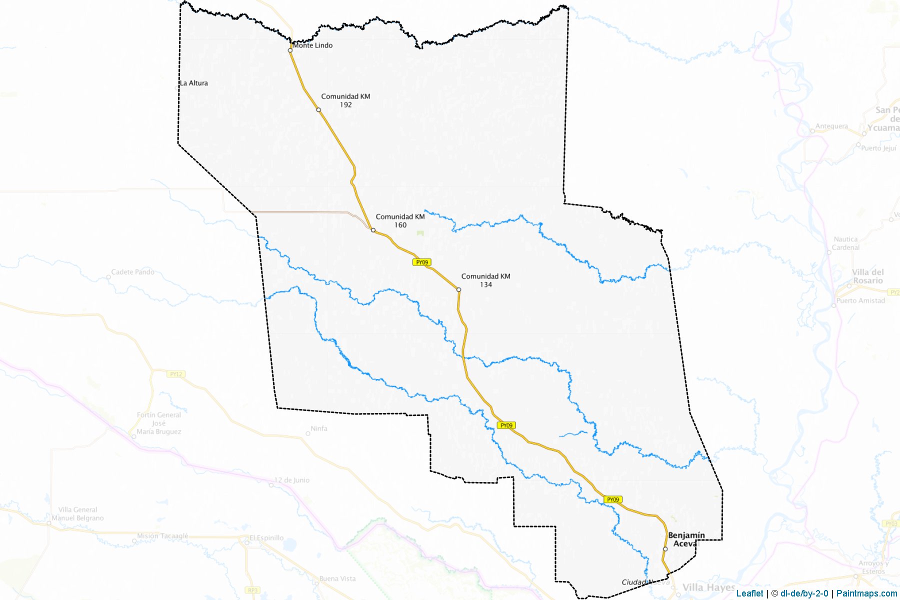 Benjamín Aceval (Presidente Hayes) Map Cropping Samples-1