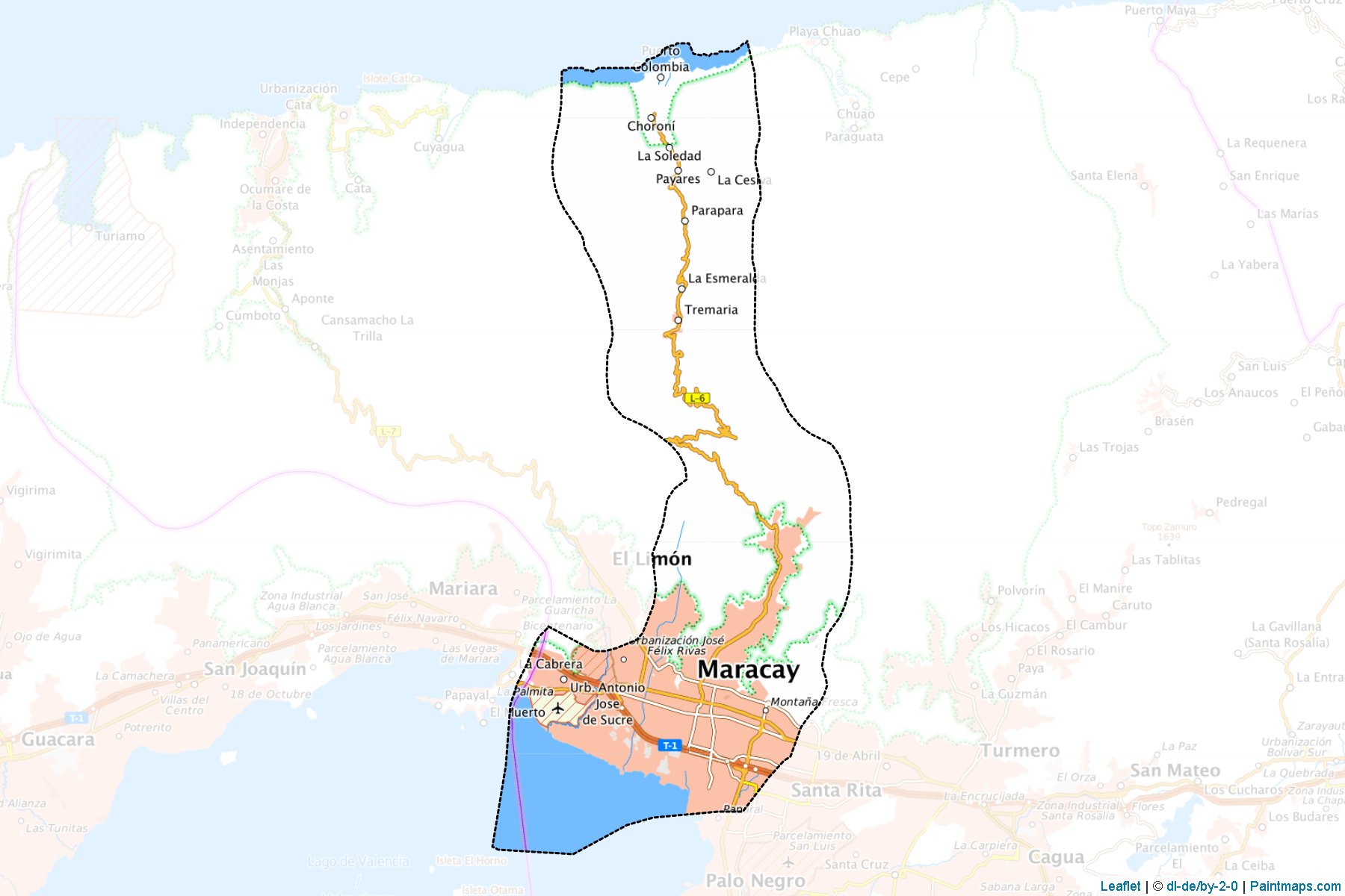 Girardot (Aragua) Map Cropping Samples-1