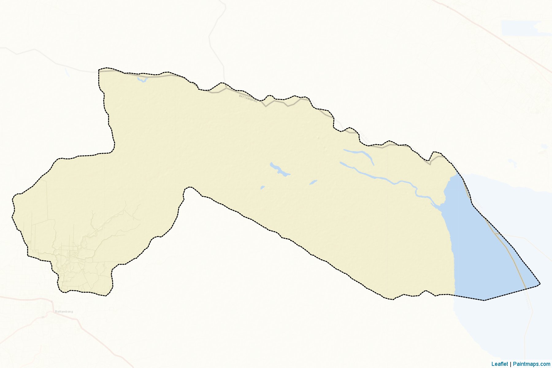 Muestras de recorte de mapas Aek Phnum (Batdâmbâng)-2