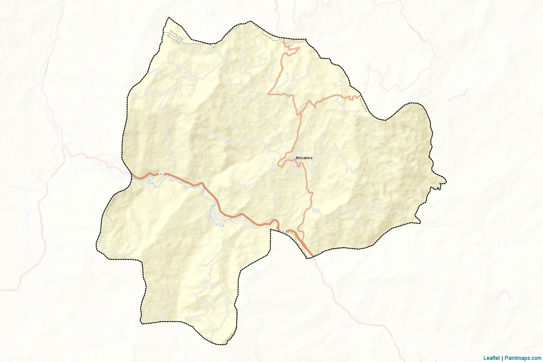 Muestras de recorte de mapas Nocaima (Cundinamarca)-2