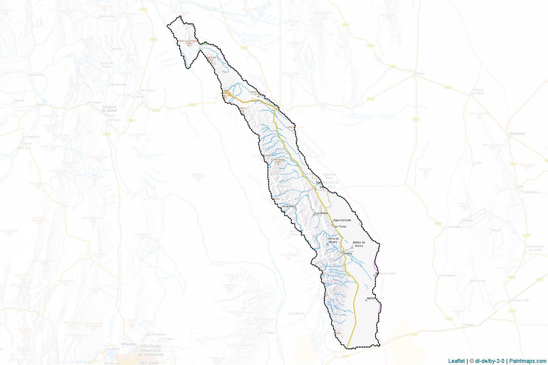 Valle Fértil (San Juan Province) Map Cropping Samples-1