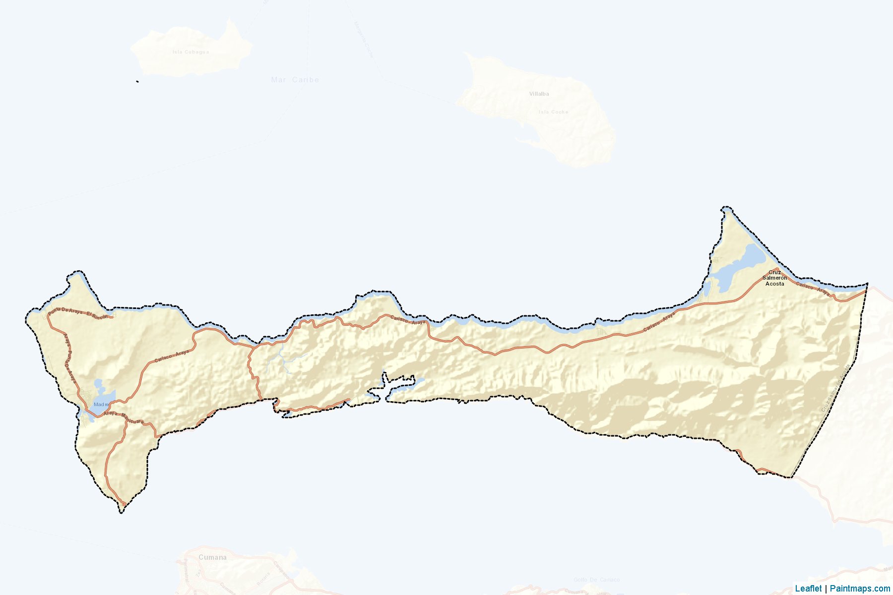 Cruz Salmerón Acosta (Sucre) Map Cropping Samples-2