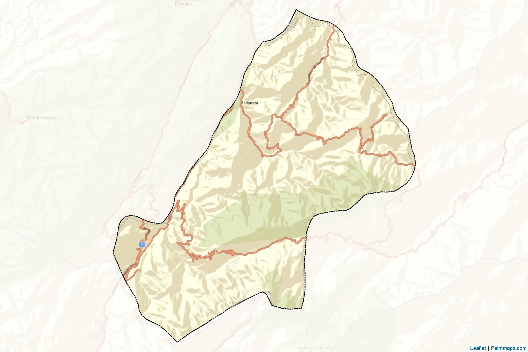 Muestras de recorte de mapas Urdaneta (Trujillo)-2