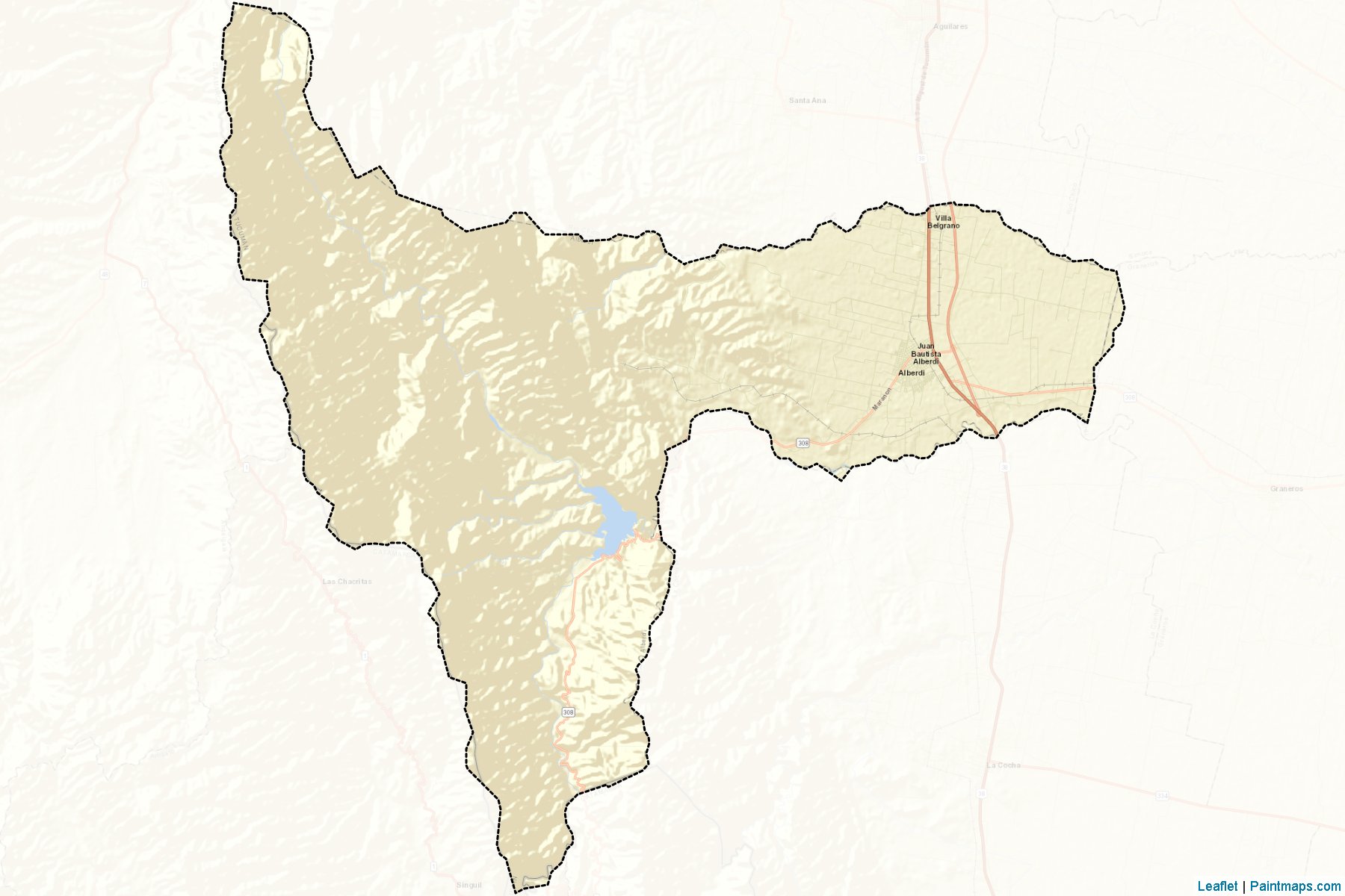 Juan B. Alberdi (Tucuman) Map Cropping Samples-2