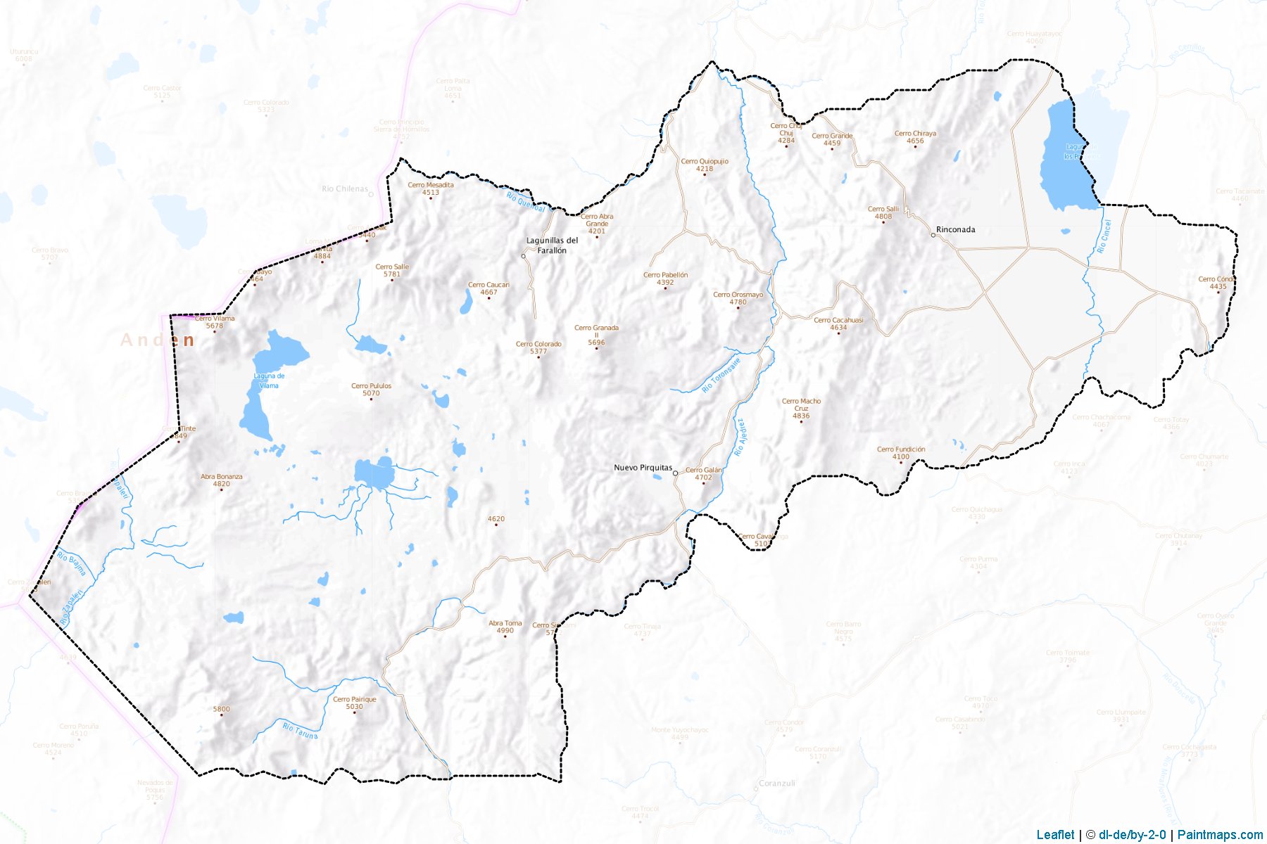 Muestras de recorte de mapas Rinconada (Jujuy)-1