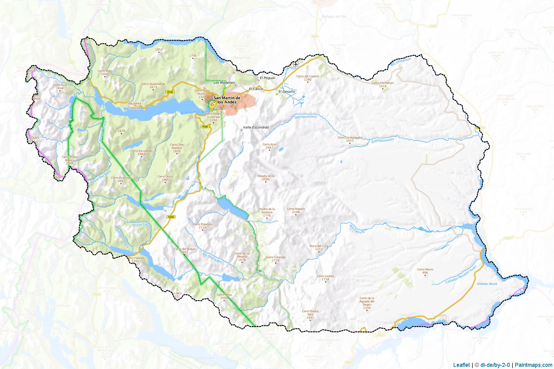 Lacar (Neuquen) Map Cropping Samples-1