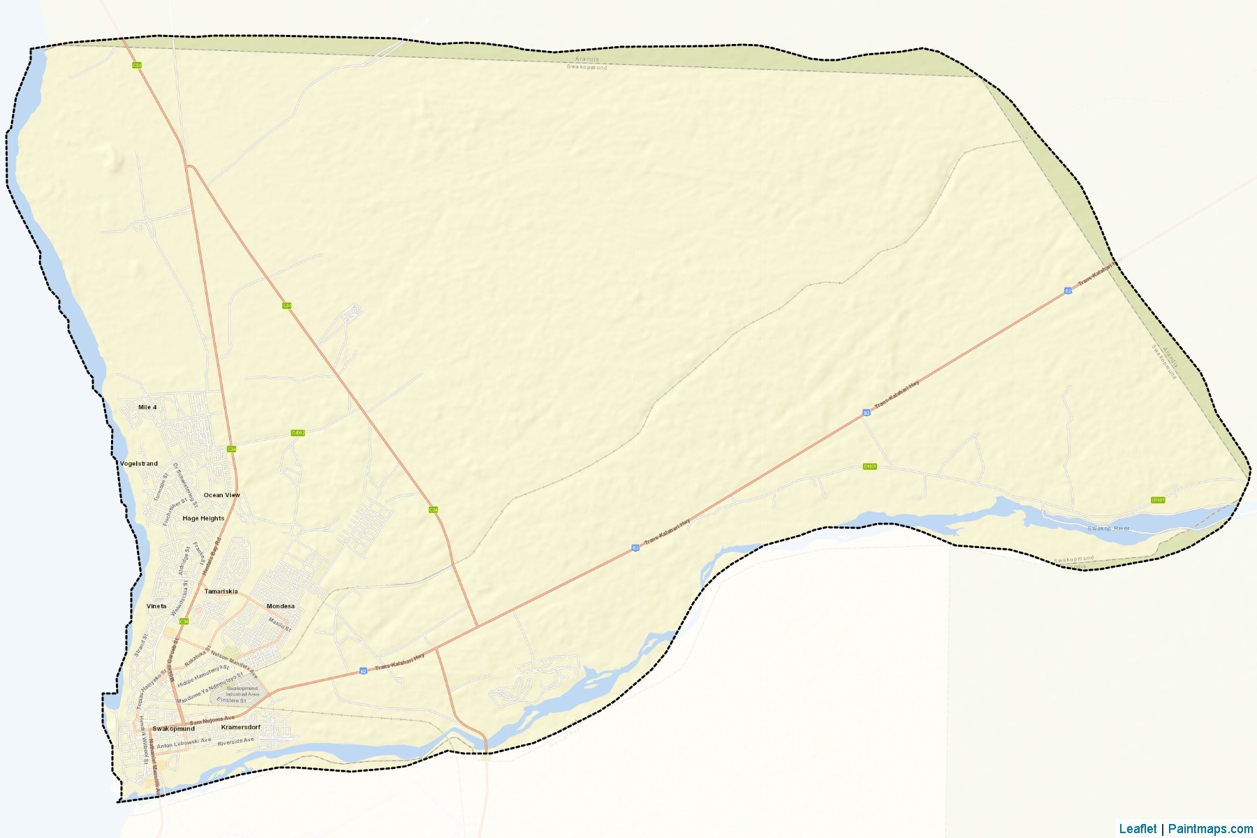 Swakopmund (Erongo) Map Cropping Samples-2