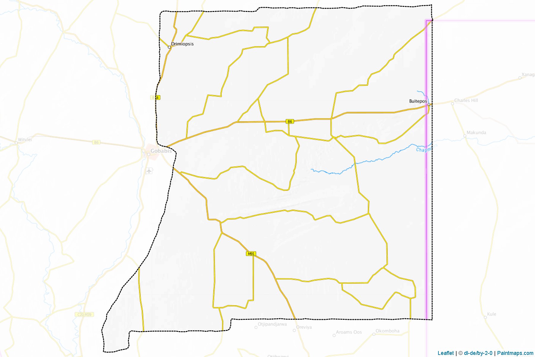 Kalahari (Omaheke) Map Cropping Samples-1