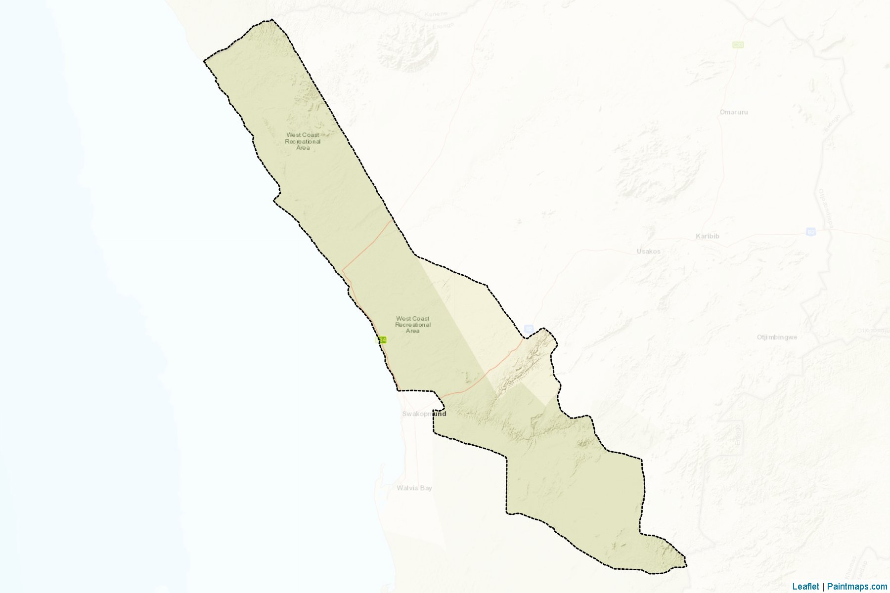 Arandis (Erongo) Map Cropping Samples-2