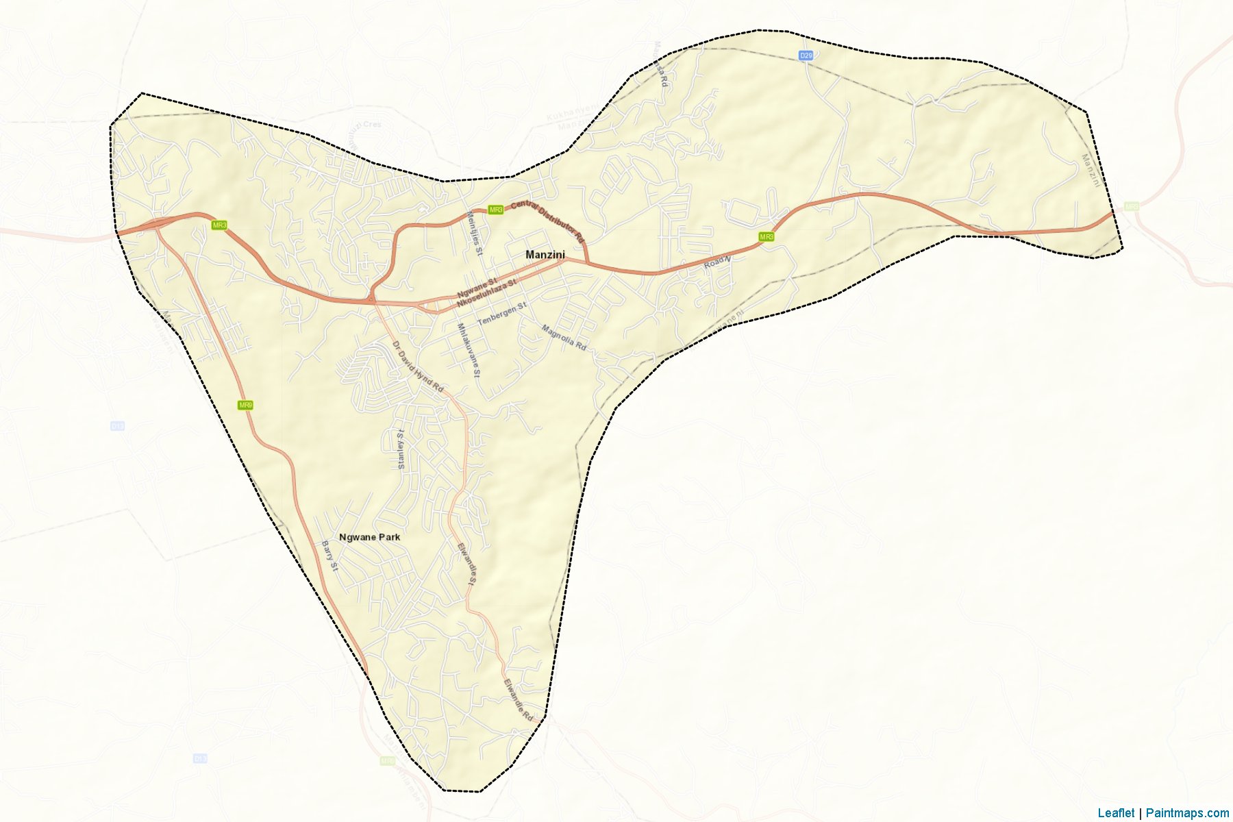 Manzini North (Manzini) Map Cropping Samples-2