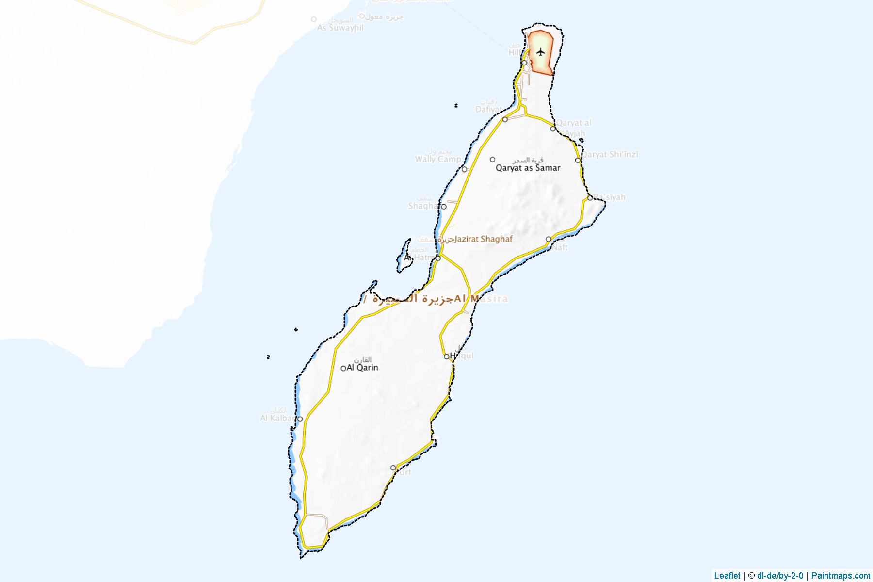 Masirah (Ash Sharqiyah) Map Cropping Samples-1