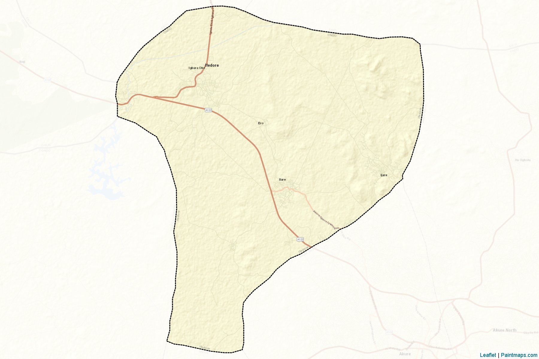 Muestras de recorte de mapas Ifedore (Ondo)-2