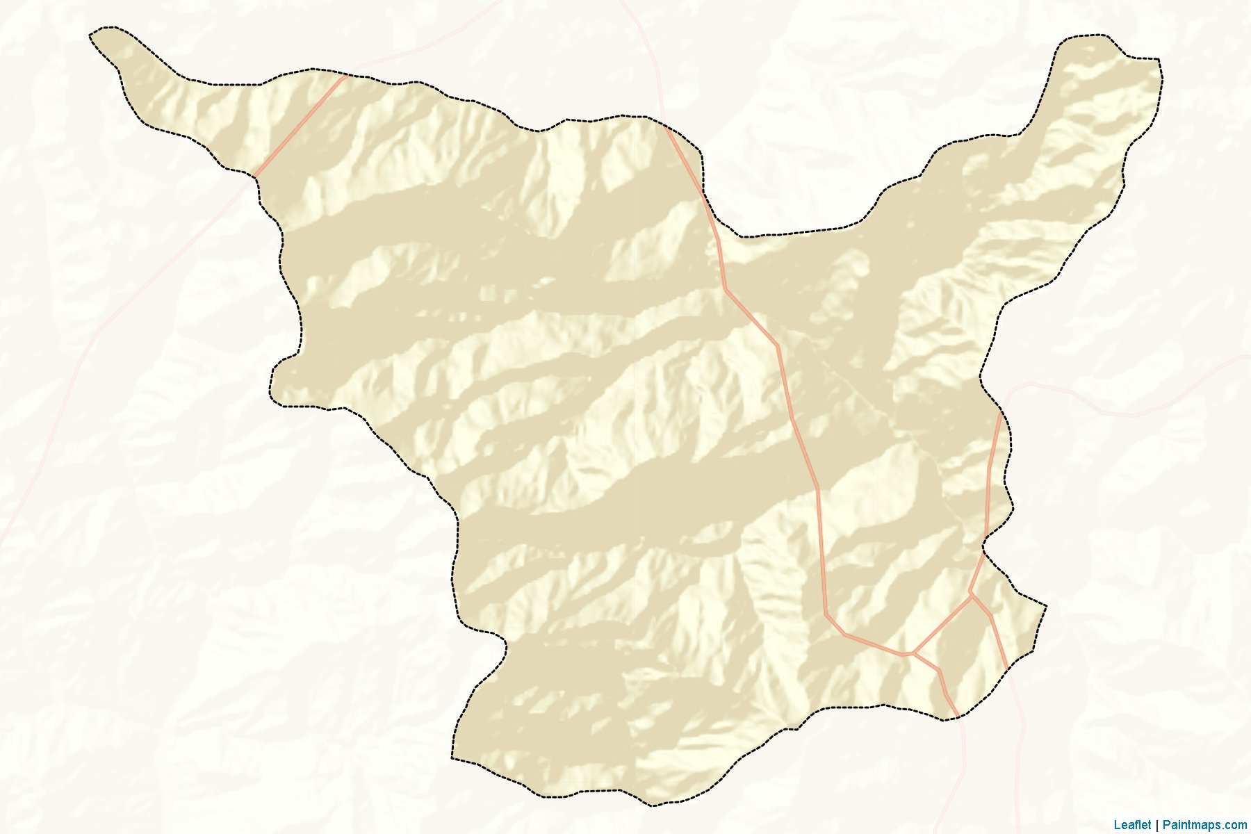 Muestras de recorte de mapas Gangzur (Lhuntshi)-2